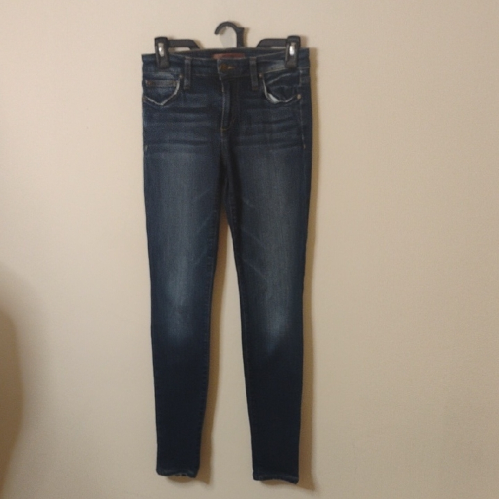 Joe's Jeans Midnight Blue Skinny Jeans Denim Size 26